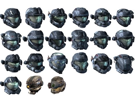 halo reach helmets|halo reach inheritor helmet.